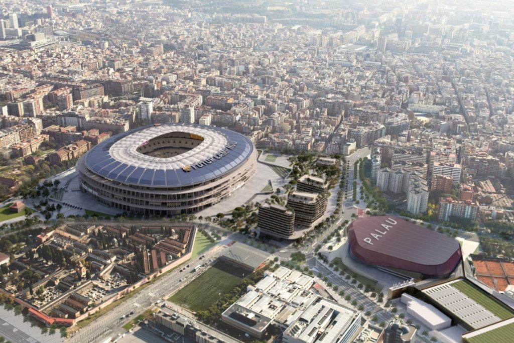 Le nouveau Camp Nou de Barcelone, une icône dans sa ville