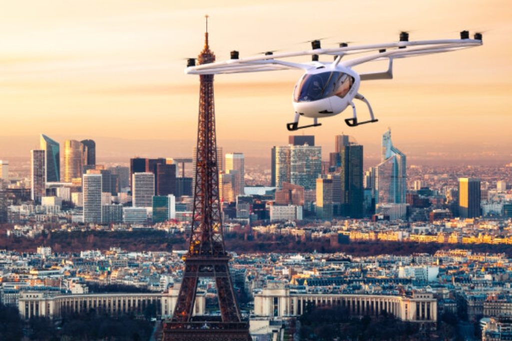 France authorizes flying taxis to take flight in paris during 2024 olympic games